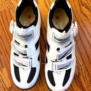 Shimano women’s cycling shoes with clips